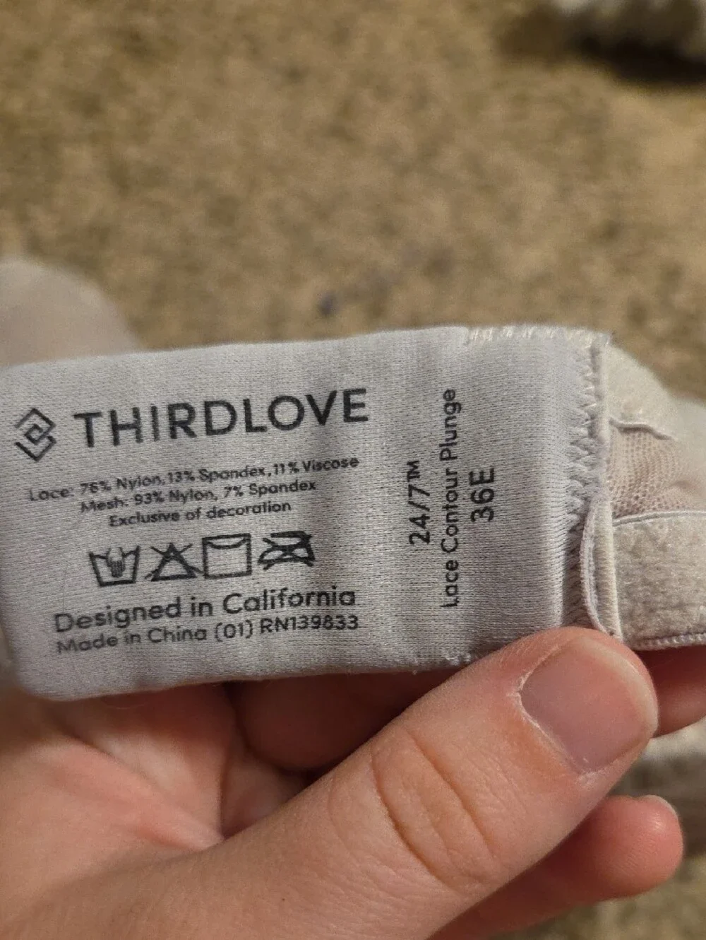 ThirdLove Lace Underwire Bra in Light Taupe